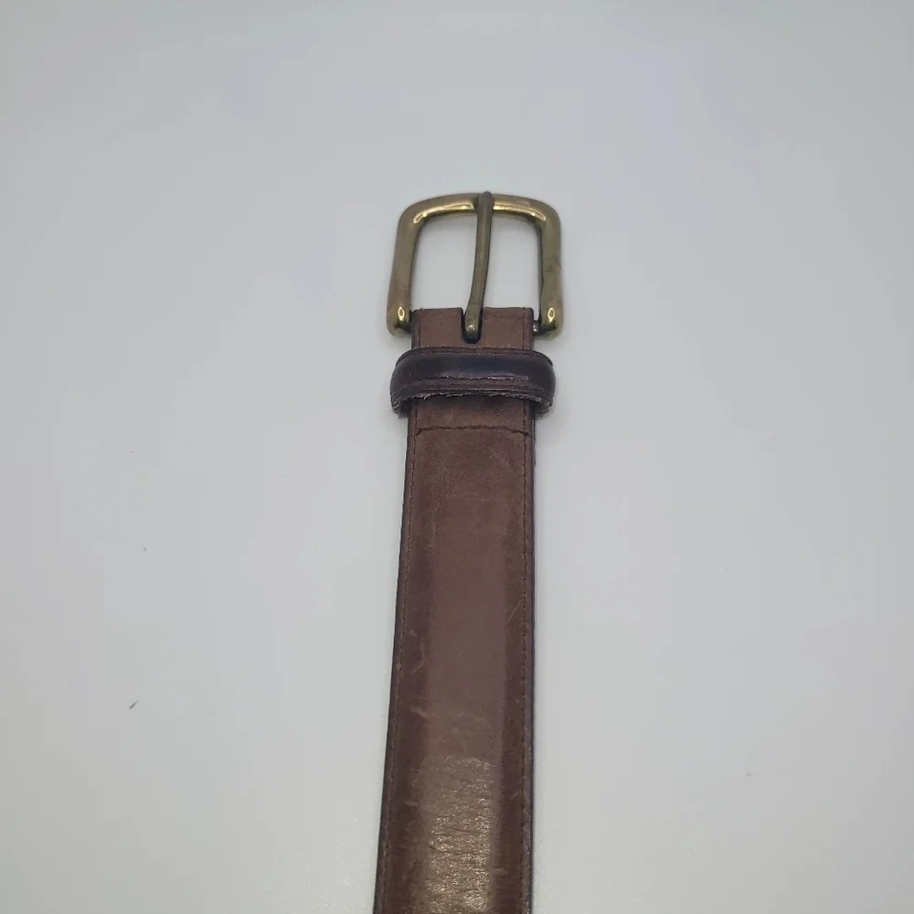 Oiled Chamois Cowhide Belt